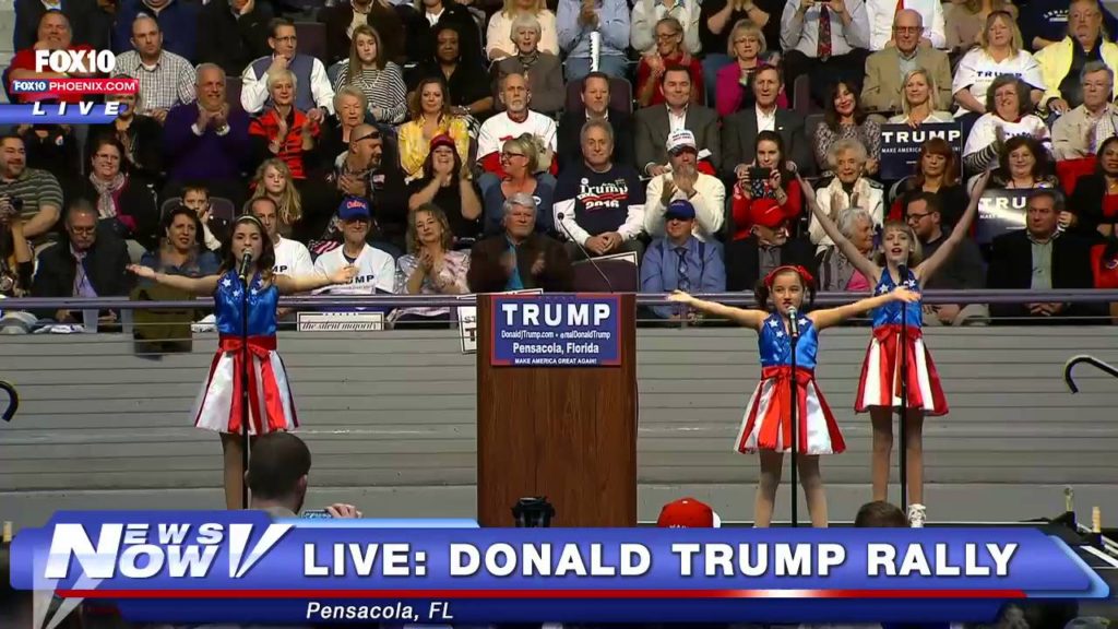 Donald Trump rally, Pensacola, Florida, Jan 15 2016.