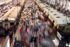 Mumbai train terminal attacked