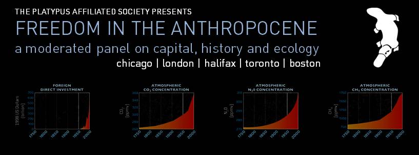 Freedom in the Antropocene (Boston, 2/7/20)